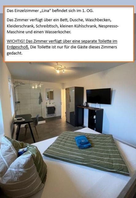Mr Ferienwohnung - Einzelzimmer Lina Schellerten Eksteriør billede